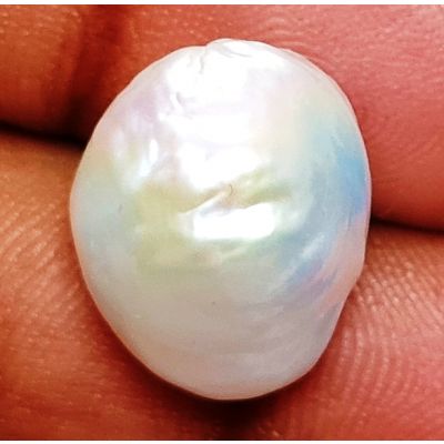 13.93 carats Natural White Venezuela Pearl 14.99x12.76x11.64 mm