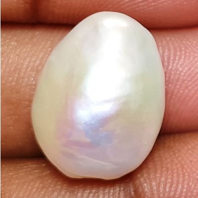 17.68 carats Natural White Venezuela Pearl 16.52x12.78x12.54 mm
