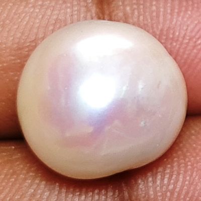 14.61 carats Natural White Venezuela Pearl 13.19x12.61x12.46 mm
