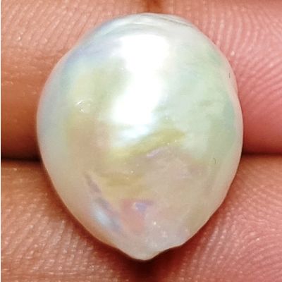 18.48 carats Natural White Venezuela Pearl 15.99x13.92x13.64 mm