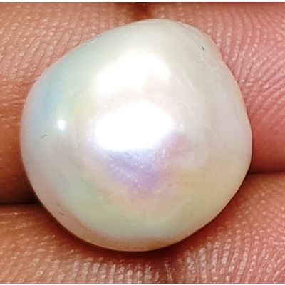 14.94 carats Natural White Venezuela Pearl 13.81x11.99x12.00 mm