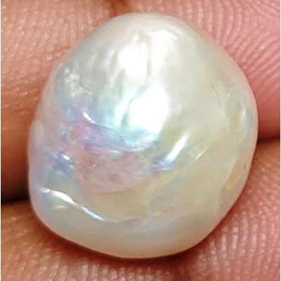 15.41 carats Natural White Venezuela Pearl 12.46x12.50x12.22 mm