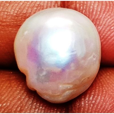14.92 carats Natural White Venezuela Pearl 13.60x12.70x11.96 mm