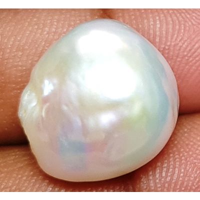 18.52 carats Natural White Venezuela Pearl 12.42x13.68x13.78 mm