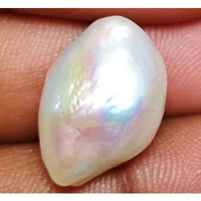 14.24 carats Natural White Venezuela Pearl 16.20x11.50x11.80 mm