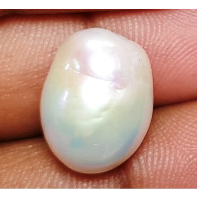 11.78 carats Natural White Venezuela Pearl 14.19x10.82x10.92 mm