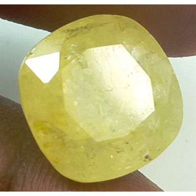 11.61 Carats Natural Yellow Sapphire 12.73x12.65x7.26 mm