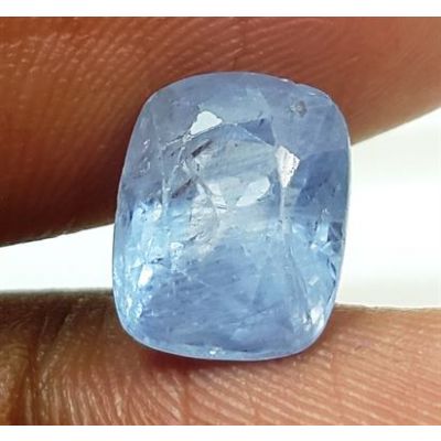 4.08 Carats Natural Blue Sapphire 9.63x7.61x5.86 mm