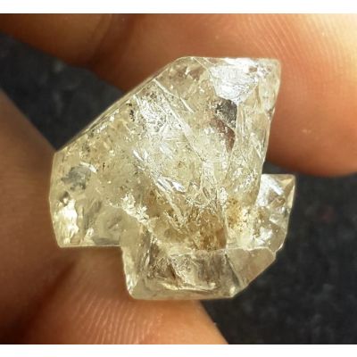 19.34 Carats Natural White Herkimer Diamond 16.57x14.69x11.71 mm