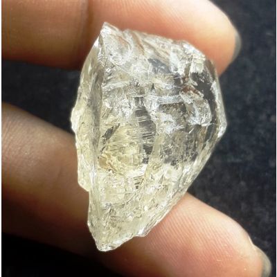 62.43 Carats Natural White Herkimer Diamond 32.58x21.86x17.86 mm