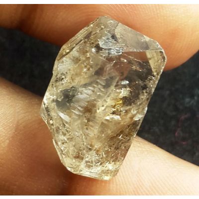 17.62 Carats Natural White Herkimer Diamond 20.13x12.35x9.39 mm