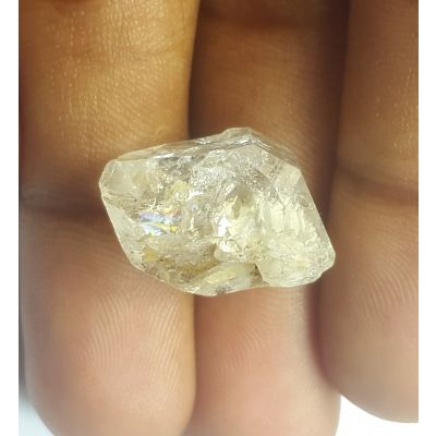 19.78 Carats Natural White Herkimer Diamond 20.67x13.73x11.56 mm