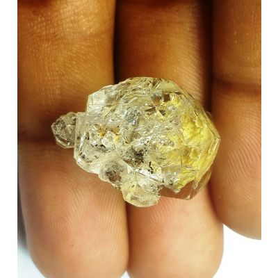 31.98 Carats Natural White Herkimer Diamond 18.79x15.86x14.35 mm