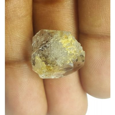 19.84 Carats Natural White Herkimer Diamond 16.85x14.27x12.48 mm