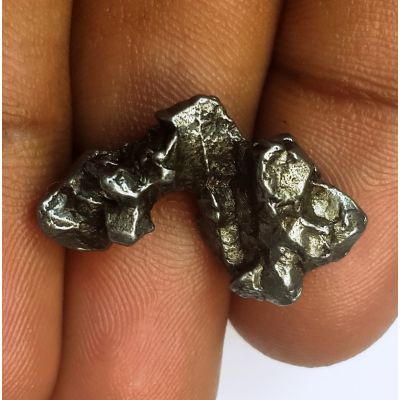 23.77 Carats Black Meteorite 24.06 x 12.95 x 6.31 mm
