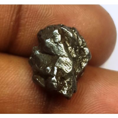 22.57 Carats Black Meteorite 15.15 x 11.47 x 7.62 mm