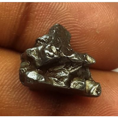 20.59 Carats Black Meteorite 14.80 x 12.10 x 9.05 mm