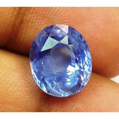 7.68 Carats Natural Blue Sapphire 11.64x9.81x7.58 mm