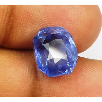 7.58 Carats Natural Blue Sapphire 10.69x9.40x7.75 mm