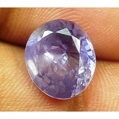4.85 Carats Natural Purple Sapphire 10.91x9.72x5.68 mm