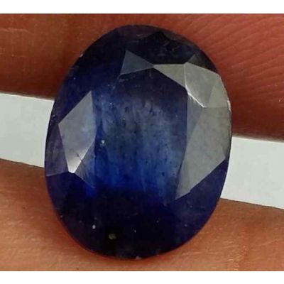 3.74 Carats Blue African Sapphire 10.64 x 8.36 x 4.17 mm