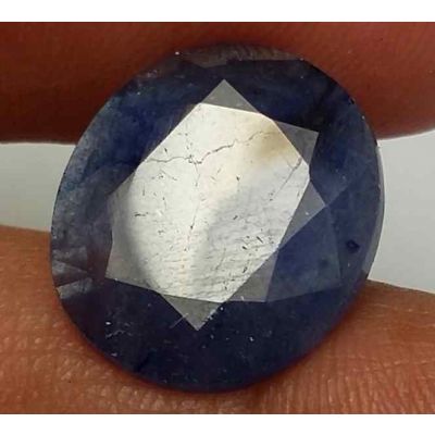 6.00 Carats Blue African Sapphire 13.90 x 12.36 x 2.85 mm