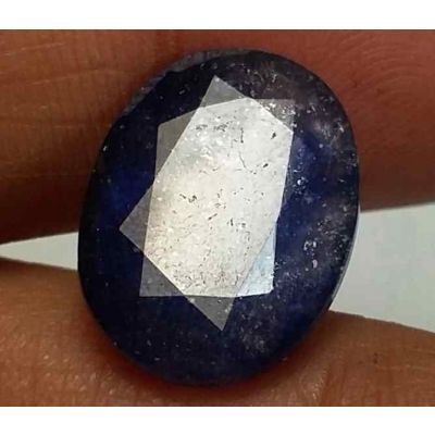 6.65 Carats Blue African Sapphire 13.96 x 10.54 x 4.82 mm