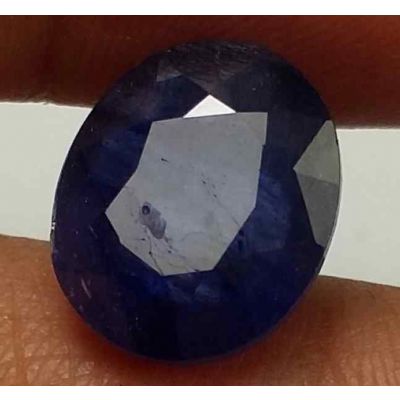 8.18 Carats Blue African Sapphire 11.87 x 9.78 x 6.59 mm