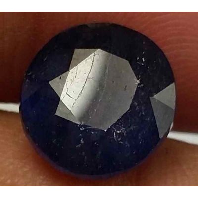 5.16 Carats Blue African Sapphire 9.34 x 8.29 x 5.67 mm