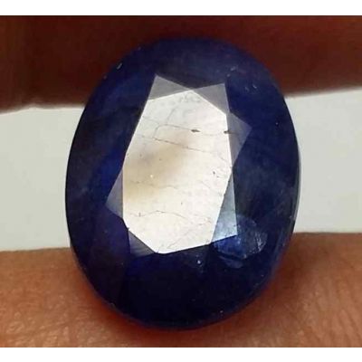 5.29 Carats Blue African Sapphire 12.24 x 9.38 x 4.56 mm