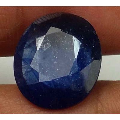 8.78 Carats Blue African Sapphire 15.40 x 13.09 x 4.60 mm