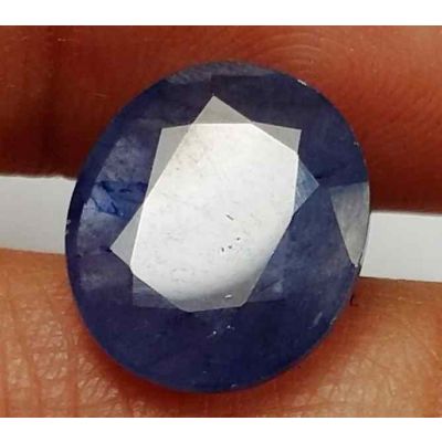 4.95 Carats Blue African Sapphire 12.05 x 10.33 x 3.44 mm