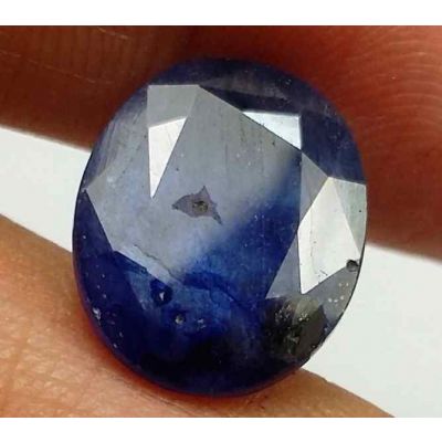 5.27 Carats Blue African Sapphire 12.32 x 10.08 x 3.73 mm
