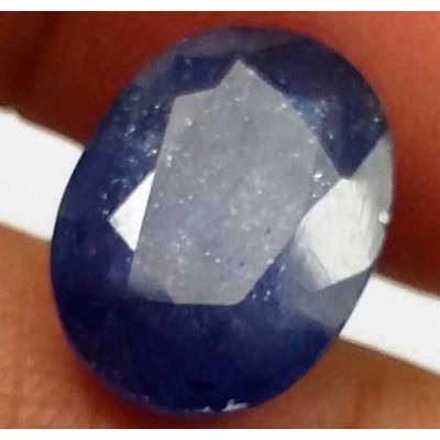 9.65 Carats Blue African Sapphire 13.78 x 10.19 x 6.16 mm