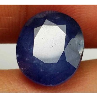 7.97 Carats Blue African Sapphire 11.70 x 10.63 x 5.62 mm