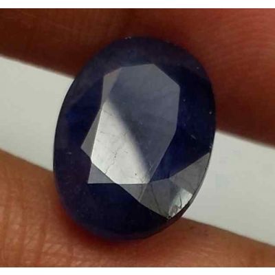 8.69 Carats Blue African Sapphire 13.80 x 9.62 x 5.98 mm