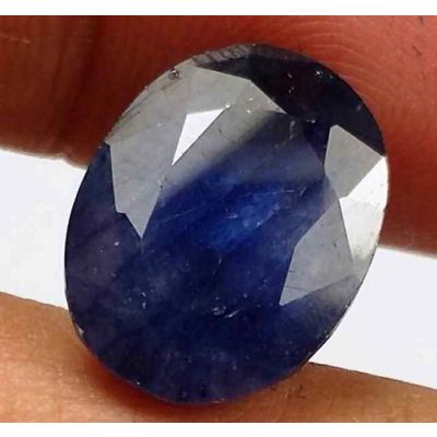 8.16 Carats Blue African Sapphire 13.14 x 10.10 x 5.35 mm