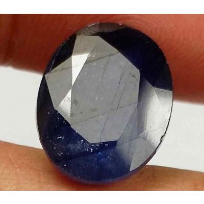 8.40 Carats Blue African Sapphire 12.53 x 9.97 x 5.93 mm