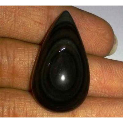 27.64 Carats Obsidian Eye 30.97 X 17.13 X 9.03 mm