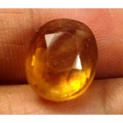 8.81 Carats African Padparadscha Sapphire 11.55 X 9.71 X 7.58 mm