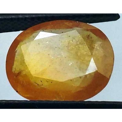 4.97 Carats African Yellow Sapphire 12.30 x 10.30 x 3.77 mm