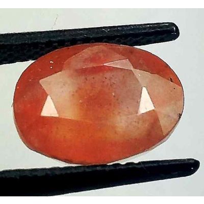 4.89 Carats African Padparadscha Sapphire 10.42 x 8.09 x 5.93 mm