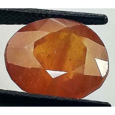 8.77 Carats African Padparadscha Sapphire 12.45 x 10.85 x 6.50 mm