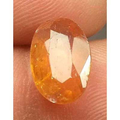4.66 Carats African Padparadscha Sapphire 11.93 x 8.20 x 4.35 mm