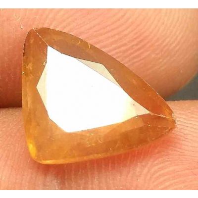 4.61 Carats African Padparadscha Sapphire 12.24 x 9.93 x 3.55 mm