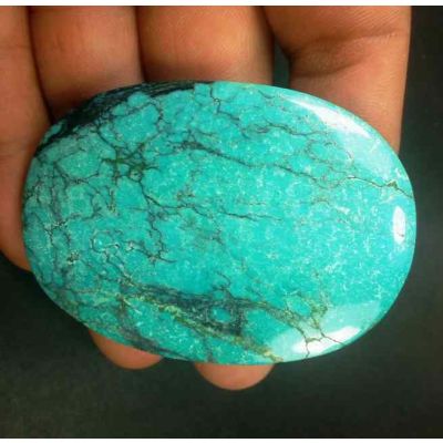 116.58 Carats Turquoise 62.21 x 44.00 x 6.95 mm