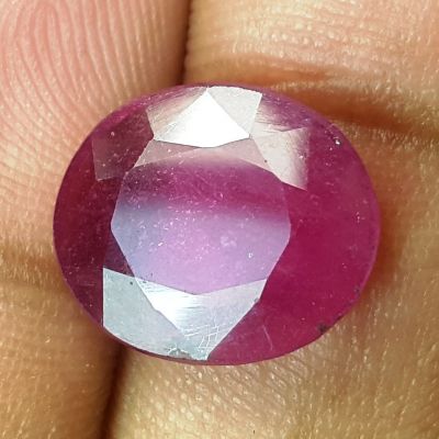 6.05 Carats Natural Red Ruby 13.32 x 10.63 x 3.63 mm