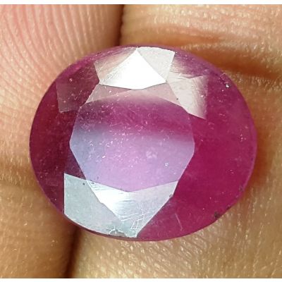 7.03 Carats Natural Red Ruby 13.28 x 10.83 x 4.52 mm