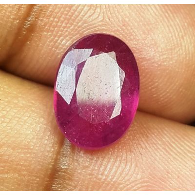 4.56 Carats Natural Red Ruby 12.01 x 8.98 x 3.65 mm