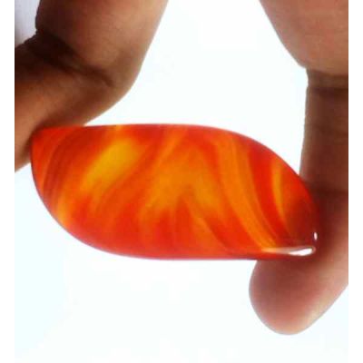 45 Carats Australia Banded Agate 45.11 x 20.35 x 6.39 mm